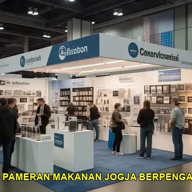 booth pameran makanan jogja berpengalaman